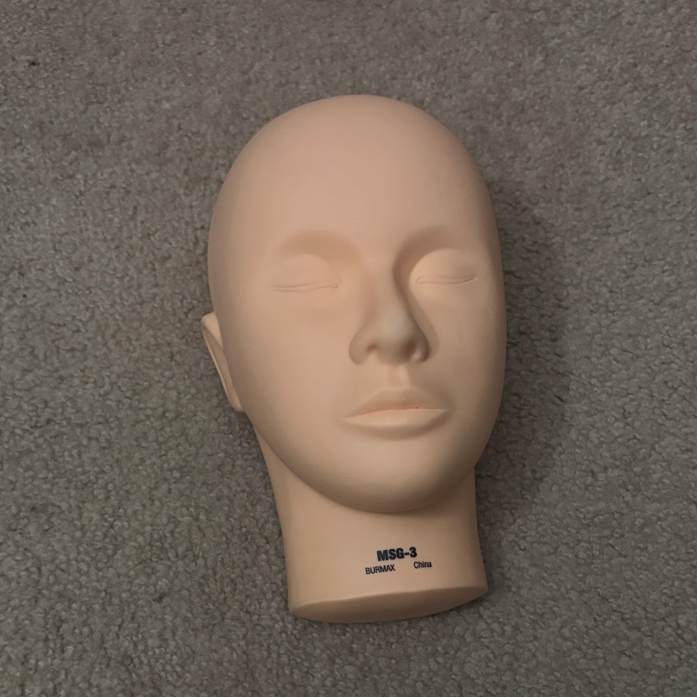 Facial/Makeup/Lash Practice Mannequin Head